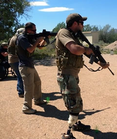 Andrew Botrell, Triple Amputee Veteran & About Time's Independence, Cane Corso Service Dog