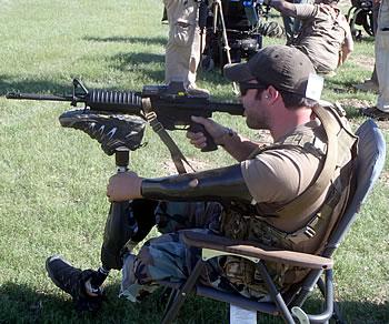 Andrew Botrell, Triple Amputee Veteran & About Time's Independence, Cane Corso Service Dog